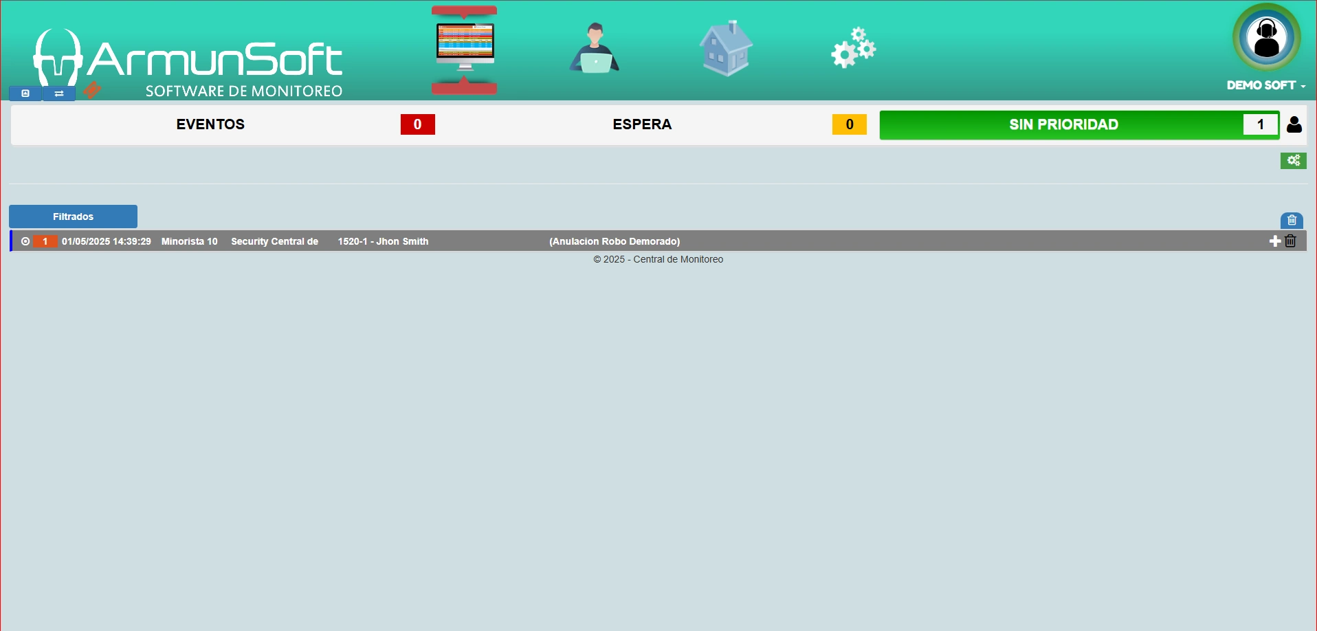 Eventos SIn Prioridad